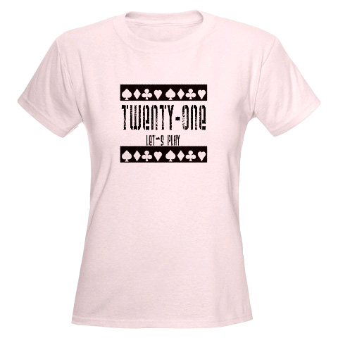 Twenty-One Let's Play Women's Pink T-Shirt 