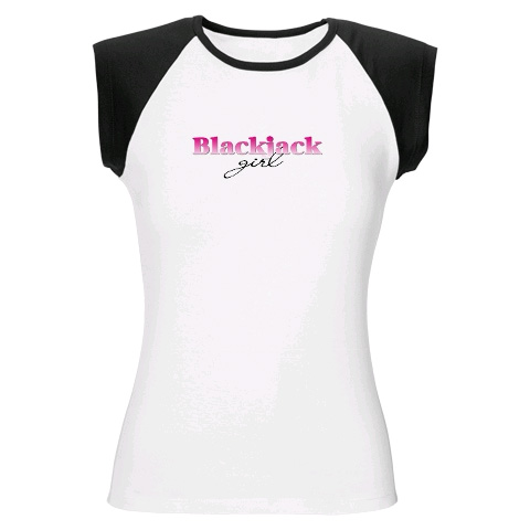 Blackjack girl Women's Cap Sleeve T-Shirt
